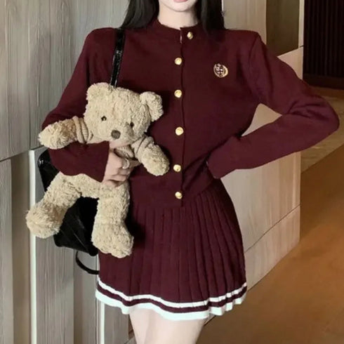 制服デザインニットセットアップ